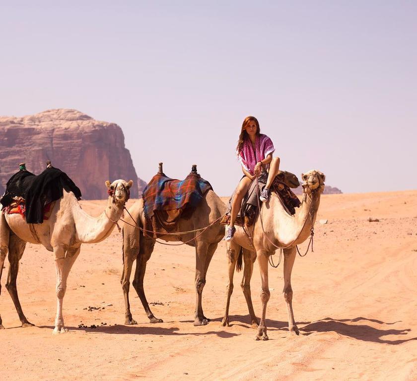 Wadi Rum Light Camp Bagian luar foto